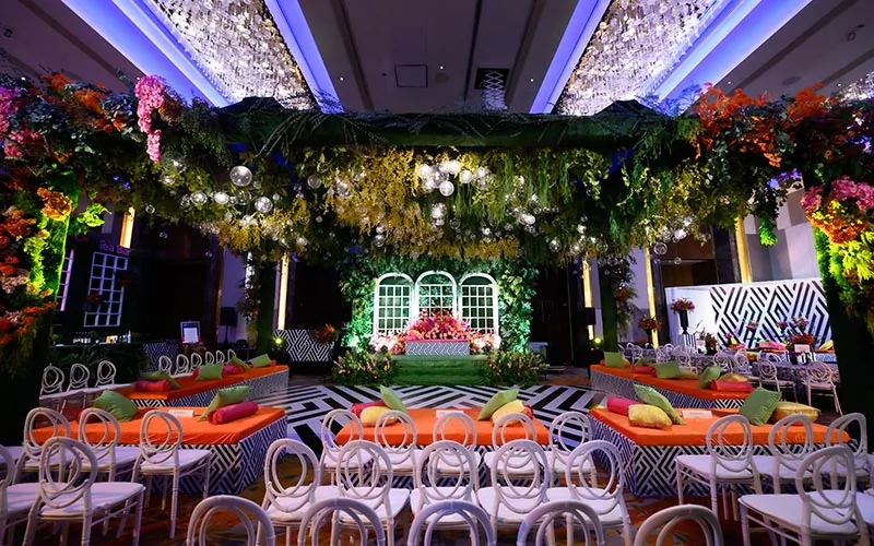 Event venue decoration by Magnificence Events